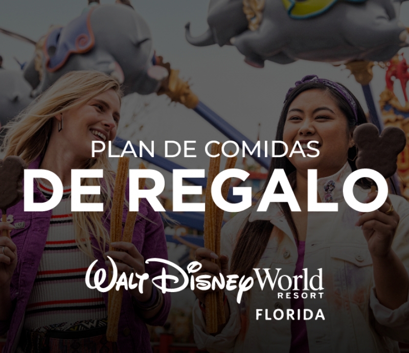 🍽️ Plan de comidas GRATIS en Walt Disney World Resort 🎢 