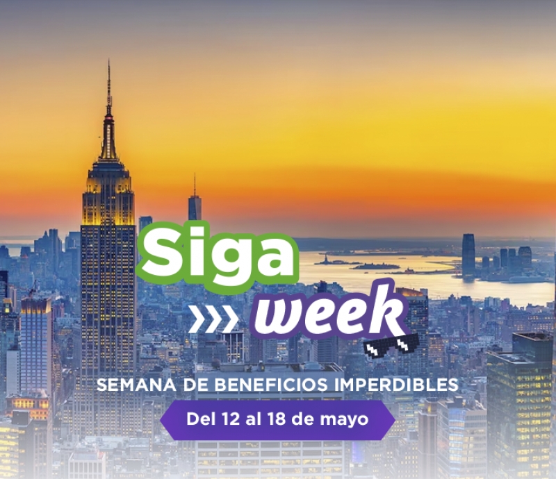 PROMOCIONES SIGA WEEK  COMPAIAS AEREAS