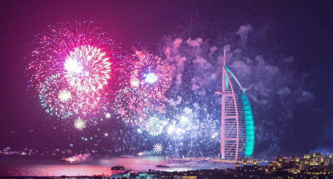 Ao nuevo en Dubai