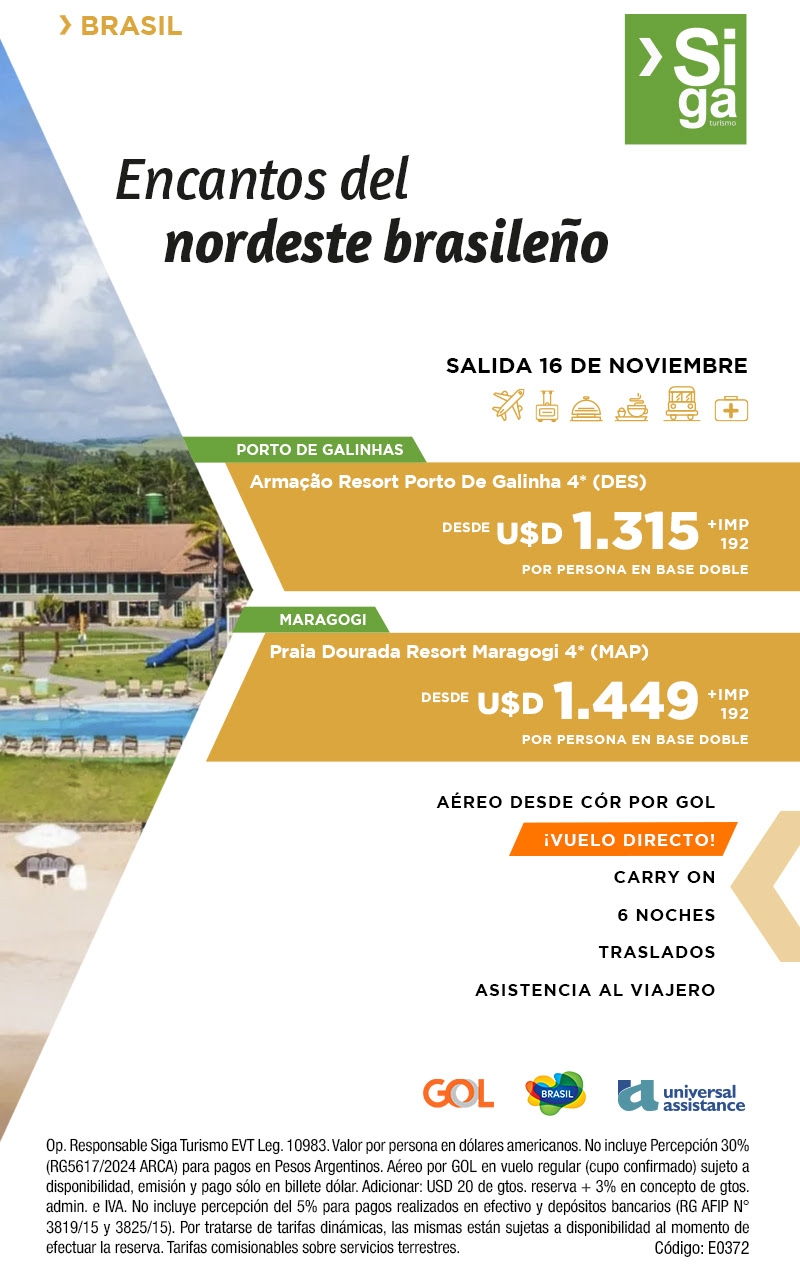 Porto de Galinhas y Maragogi: Ahora ms cerca con vuelo directo! ✈️